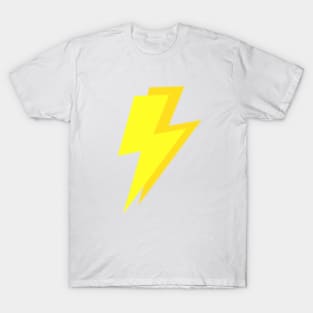 Yellow, Lightning Bolts, Flash T-Shirt